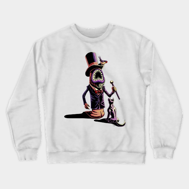 Monsieur Leech Crewneck Sweatshirt by MoCampobasso